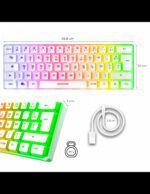 Clavier Gaming SPIRIT OF GAMER PRO K2 TKL RGB - Blanc – Image 2