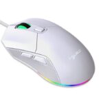 Souris Gaming HXSJ X300 RGB - Blanc