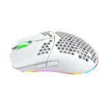 Souris Gaming sans Fil HXSJ T66 RGB - Blanc – Image 2