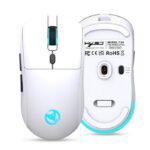 Souris Gaming sans Fil HXSJ T20 - Blanc