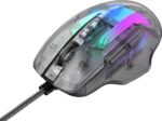 Souris Gaming HAVIT MS1011SE RGB - Transparent Noir