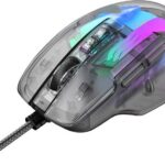 Souris Gaming HAVIT MS1011SE RGB - Transparent Noir