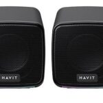 Haut Parleur 2.0 HAVIT SK753 RGB - Noir