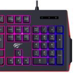 Clavier Gaming USB HAVIT KB866L Backlit RGB - Noir – Image 2