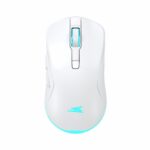 Souris Gaming sans Fil BARACUDA TURTLE BGM-122 - Blanc
