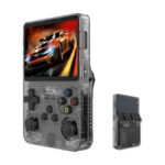 Console de Jeu Video R36S Rétro - Noir Transparent
