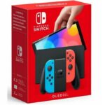 Console de Jeux NINTENDO Switch Oled - Rouge&Bleu – Image 5