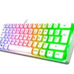 Clavier Gaming SPIRIT OF GAMER PRO K2 TKL RGB - Blanc