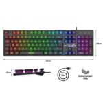 Clavier Semi Mécanique SPIRIT OF GAMER PRO K1 - Noir – Image 2