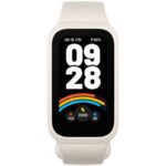 Bracelet connecté Xiaomi Smart Band 9 Active - Blanc & Beige – Image 2
