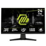 Ecran Gaming MSI MAG 242F 23.8'' Full HD Fast IPS 200Hz
