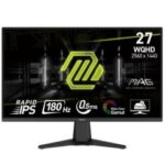 Ecran Gaming GIGABYTE GS27QCA 27'' QHD Incurvé 180 Hz