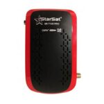 Récepteur WiFi STARSAT T140 Pro Full HD + 4 Abonnement - Rouge&Noir